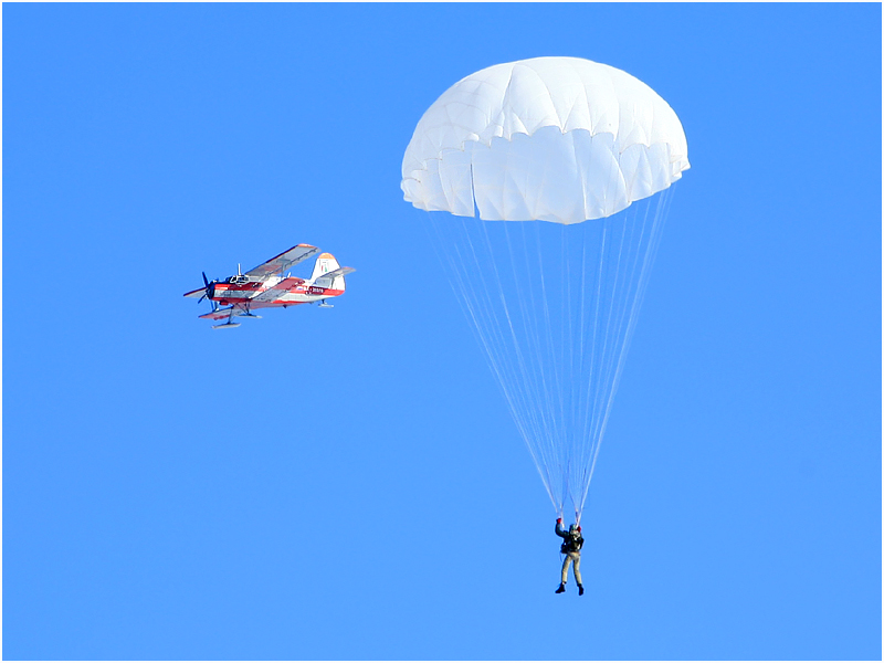 Самостоятельный прыжок с десантным парашютом В СПб
